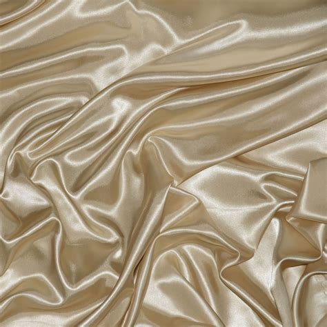 Beige Satin Fabric Satin Bride Fabric For Robs Gown Apparel Etsy