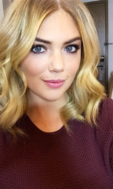 Kate Upton Cuts Her Hair A Few Inches Shorter Embraces The Lob Trend