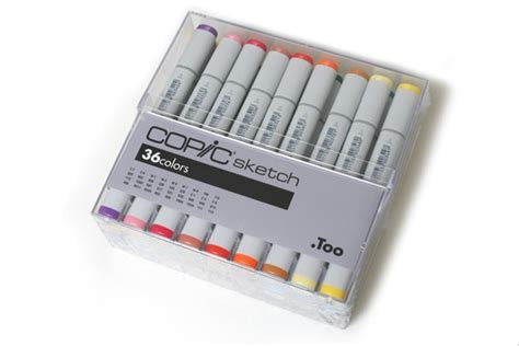 Jual Copic Sketch Marker 36 Basic Color Set Di Lapak Lix Art Supplies