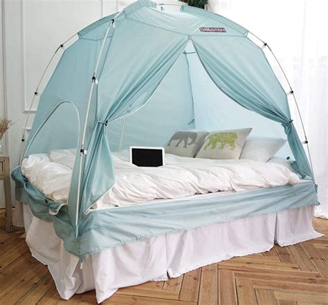 Besten Floorless Indoor Privacy Tent On Bed For Warm And Cozy Sleep