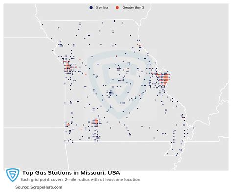 10 Largest Gas Stations In Missouri In 2023 Based On Locations Scrapehero