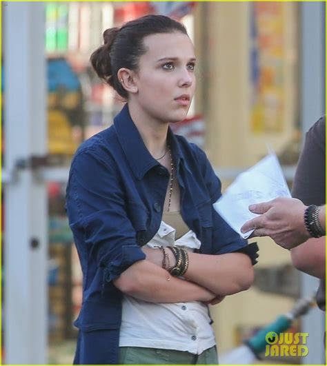 Photo Millie Bobby Brown Slurpee Godzilla Vs Kong 04 Photo 4199572