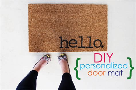 16 Diy Welcome Mat Ideas For A Fun Loving Front Door