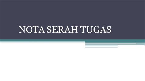 Lampiran senarai serahan tugas bi l 1. Surat Serahan Tugas - Sekretaris dpc pkb jember, ayub ...