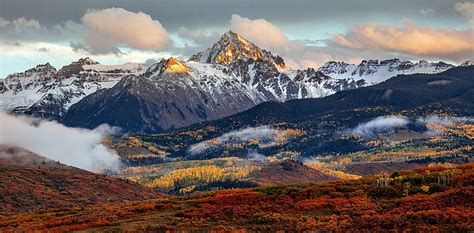 Hd Wallpaper Mountains Colorado Landscape Valley Fall Forest