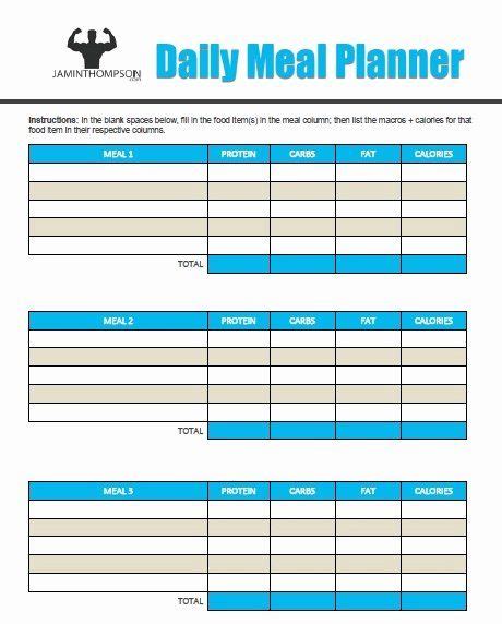Paper Paper And Party Supplies Meal Prep Printable Meal Planner Printable
