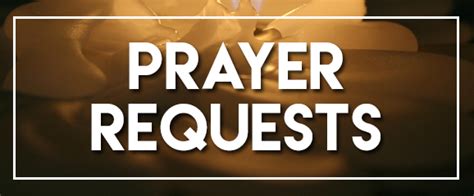 Prayer Requests The Bible Way Ministries