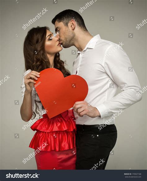 Sexy Couple Kissing Each Other Foto Stok 170927168 Shutterstock
