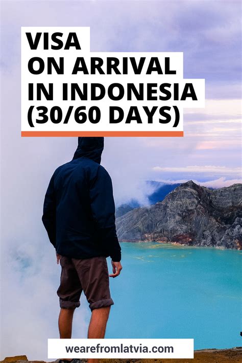 Visa on Arrival in Indonesia: Getting and Extending Indonesian Visa