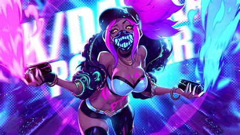 Kda Akali K Wallpapers Wallpaper Cave