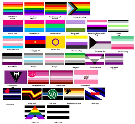 pride flags pin on mes enregistrements 13 lgbtq pride flags and what they stand for