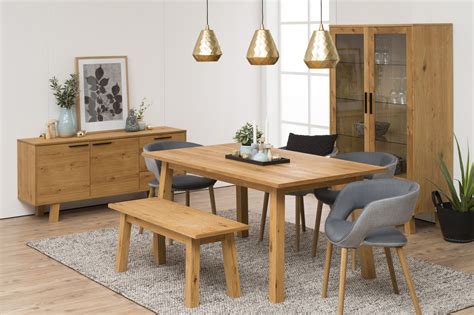 Table extensible au design nordique en bois - Hellin
