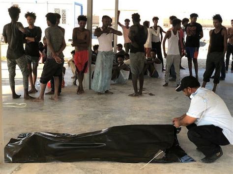 About 150 Migrants Drown In Shipwreck Off Libya The New York Times