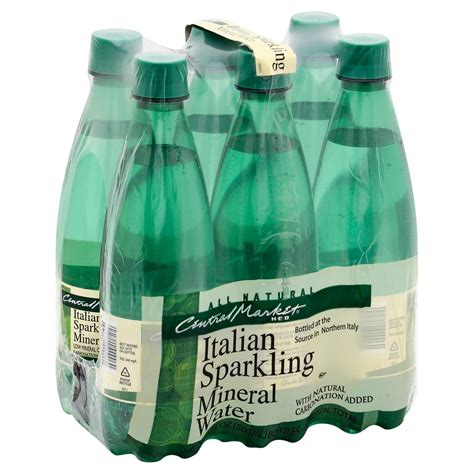 Central Market Italian Sparkling Mineral Water 16 9 Oz Bottles Shop Water At H E B