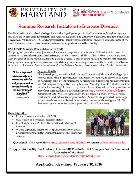 Ccjs Undergrad Blog University Of Maryland Summer Research Initiative