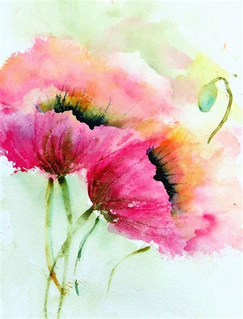 We paint lavender, black eyed susan, rose, cherry blossom, tulip, anemon. Les 25 meilleures idées de la catégorie Aquarelle fleurs ...