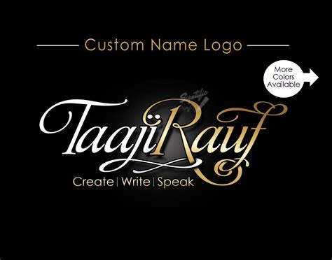 Unique Name Logo Designs Generate Your Custom Logo Design With Our