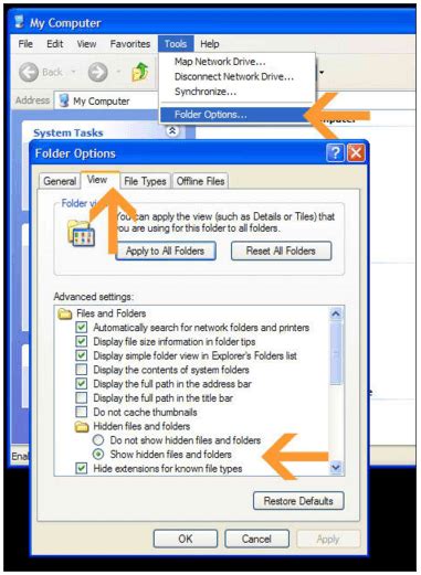 Open folder options by clicking the start button , clicking control panel, clicking appearance and. How To Open And Show Hidden Files In Windows 7 And Windows 8