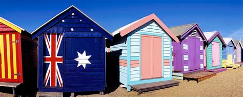 Brighton Beach Huts Melbourne Australia Ken Duncan