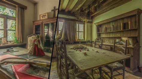 Forgotten Creepy Mansion Left Abandoned For Years Fully Furnished Youtube