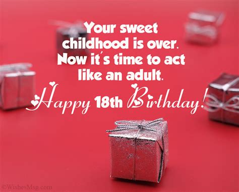 18th Birthday Wishes Happy 18th Birthday Messages And Quotes 2022