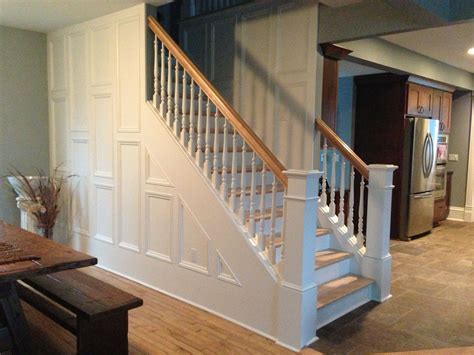 A luxury staircase in the foyer can be quite the centerpiece in any home and can accentuate the overall home decor. New stairs in an old farmhouse. | Stair railing, Stairs, Old farmhouse