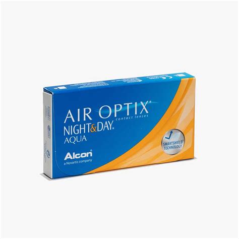 Контактні лінзи AIR OPTIX NIGHT DAY AQUA місячні купити контактні