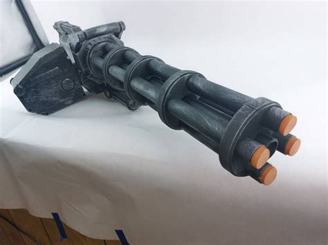 Minigun Chaingun Toy Full Sized Prop Etsy