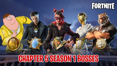 All Fortnite Bosses In Chapter 5 Season 1 And How To Defeat Them Dexerto