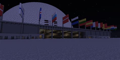 Eurovision 2016 Working Stage Minecraft Map