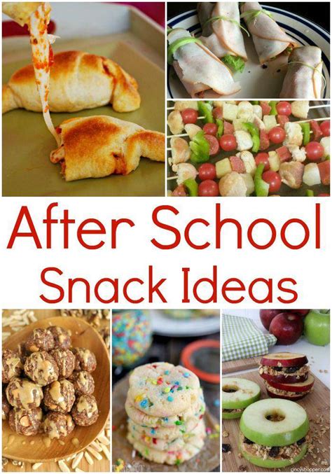 After School Snack Ideas For Kids