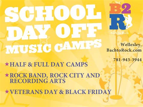 Bach To Rock Announces Veterans Day Music Camp Wellesley Ma Patch