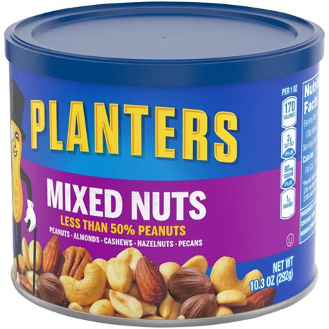 Planters Mixed Nuts 103 Oz Can Planters