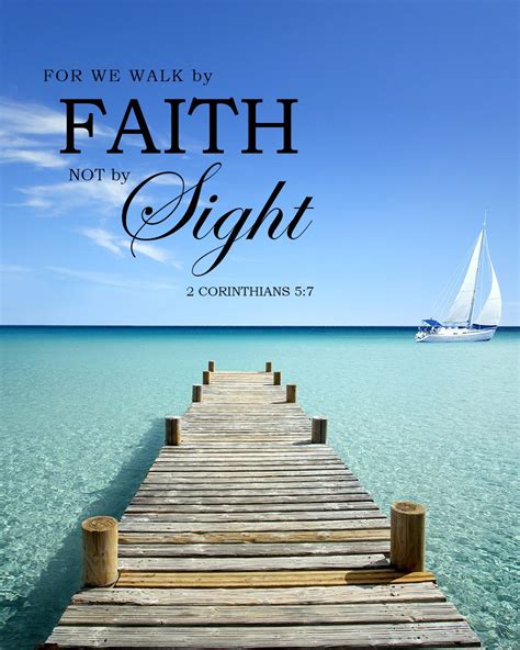 The christian's path is often very rough; 2 Corinthians 5:7 Walk by Faith - Free Bible Verse Art ...