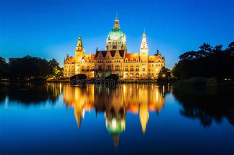 Find deals and phone #'s for hotels/motels around city centre hannover. City Hall Of Hannover, Germany By Night Stock Image ...