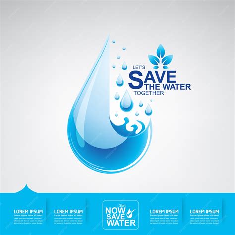 Save Water Logo