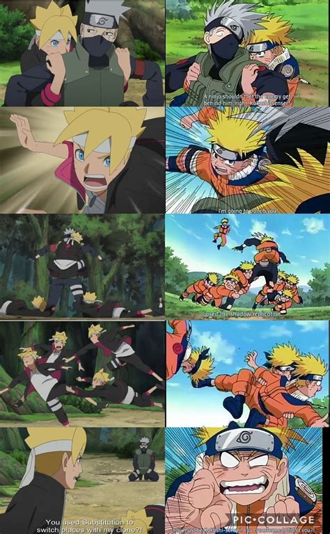 Borutonaruto Vs Kakashi Identic Fights Epic Episode 36 ️ ️ ️ Anime