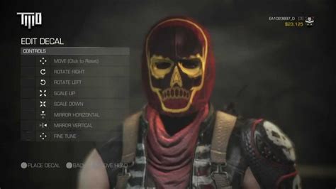 Army Of Two™ The Devils Cartel Mask Customization Youtube