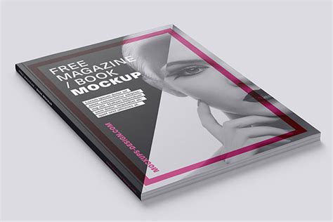 Free title, open & backside magazine mockup psd set. 30 Free Magazine Mockups For A Realistic Presentation 2020 ...