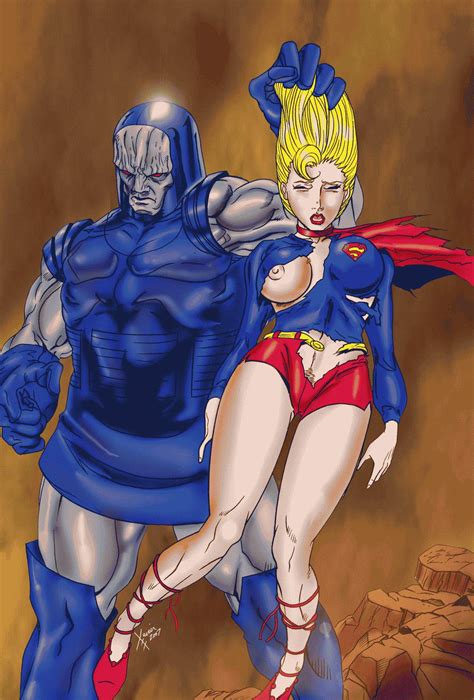 rule 34 darkseid dc defeated female knocked out male supergirl the new gods unconscious 343896