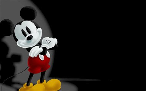 Mickey mouse is a cartoon character created in 1928 by the walt disney company, who also serves as the brand's mascot. Mickey Mouse Backgrounds - Wallpaper Cave