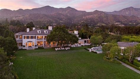 Rob Lowes House In Montecito Ca Listed For 47 Million