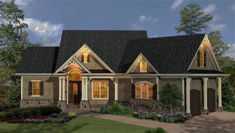 Read about building with stone here. brick houses | Half Brick Wall Black Roof Small Garden ...