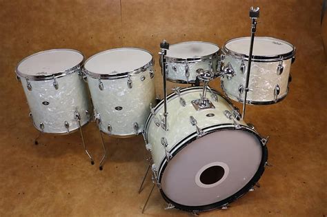 Slingerland Vintage 1970s 5pc Drum Set Wmp Buddy Rich Kit Reverb