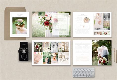 How to choose a wedding invitation. Wedding Photographer Magazine Design & Marketing Set Templates | Etsy | Wedding photographer ...