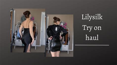 Lilysilk Try On Haul Silk Feels Naked Youtube