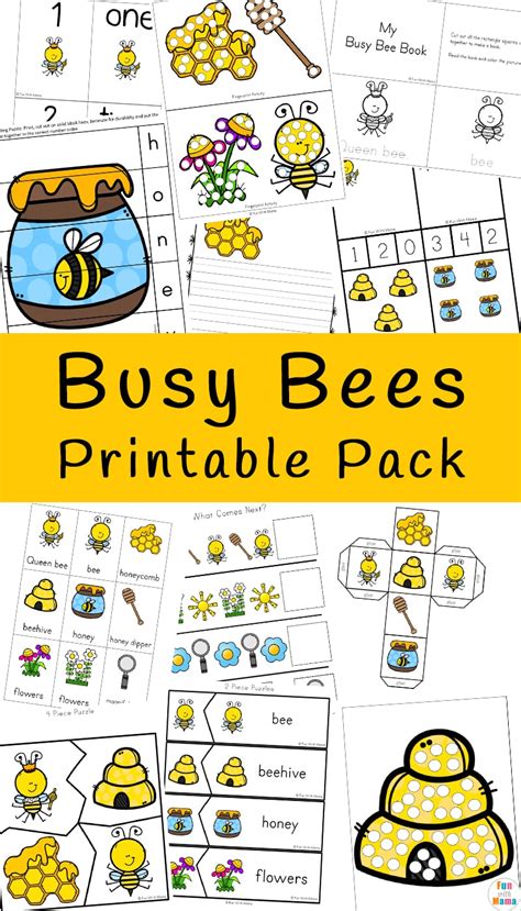 Fun Bumble Bees Activities Including Coloring Pages Puzzles Clip