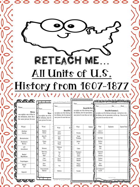 Find Someone Who All Us History Units From 1607 1877 Bundle