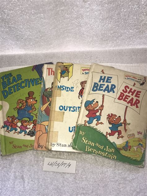 Vintage He Bear She Bear Books By Berenstain Ebay