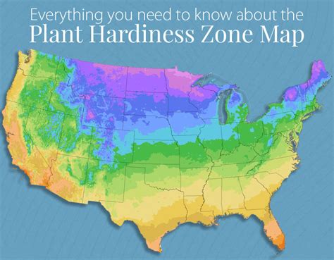 Plant Hardiness Zone Chart A Visual Reference Of Charts Chart Master